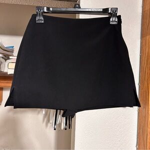 nwot express black mini skirt